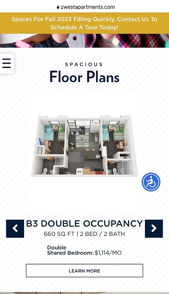 安娜堡中校Z West Apartment 暑期+2023-2024转租- 房源- Niwenn